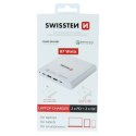 Zasilacz / sieciowy adapter SWISSTEN 87W, 4-portowy, USB-C, USB-A, biały