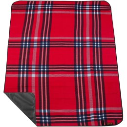 Koc piknikowy Spokey 130x150 cm Picnik Highland czerwony 925070