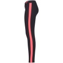 Legginsy damskie Joma Ascona Long Tight czarno-różowe 901127.119