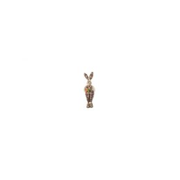 Figurka dekoracyjna pluszowa zajączek wys.70cm BOY