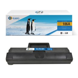 G&G kompatybilny toner z W1106A, black, 1000s, NT-PH1106, HP 106A, dla HP LaserJet MFP 135a/135w/137fnw/107a/107w, N