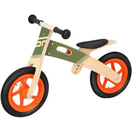Rowerek biegowy Spokey Woo Ride Duo pomarańczowo-zielony 940905