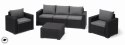 Keter Sofa trzyosobowa California - 199 x 72 x 68 cm