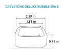Wanna Greystone Deluxe Bubble Spa