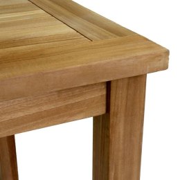Drewniany stół ogrodowy Divero, 90 x 90 x 75 cm
