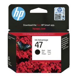 HP oryginalny ink / tusz 6ZD21AE, HP 47, black, HP DeskJet Ink Advantage 4800