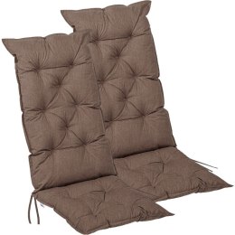 STILISTA Zestaw 2 poduszek na krzesła, 125 x 50 cm, beżowy