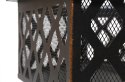 CATARRA HEXAGON Kominek z pokrywą, 60,5 x 70 x 62,5 cm