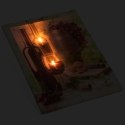 Obraz podświetlany - wino, 2 diody LED, 30 x 40 cm