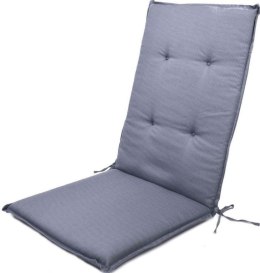 Poduszka na krzesło, 109 x 45 x 5,5 cm, szary