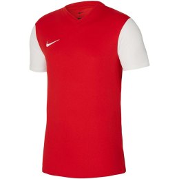 Koszulka dla dzieci Nike NK Df Tiempo Premier II Jsy SS czerwona DH8389 657
