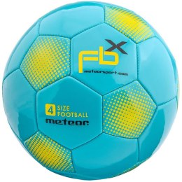 Piłka nożna Meteor FBX 4 niebieska 37005